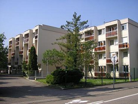 Photo de la Résidence Niederbourg vue du parc